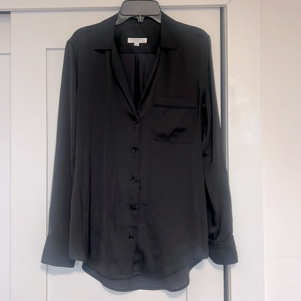 Equipment Silk button down blouse - XS
